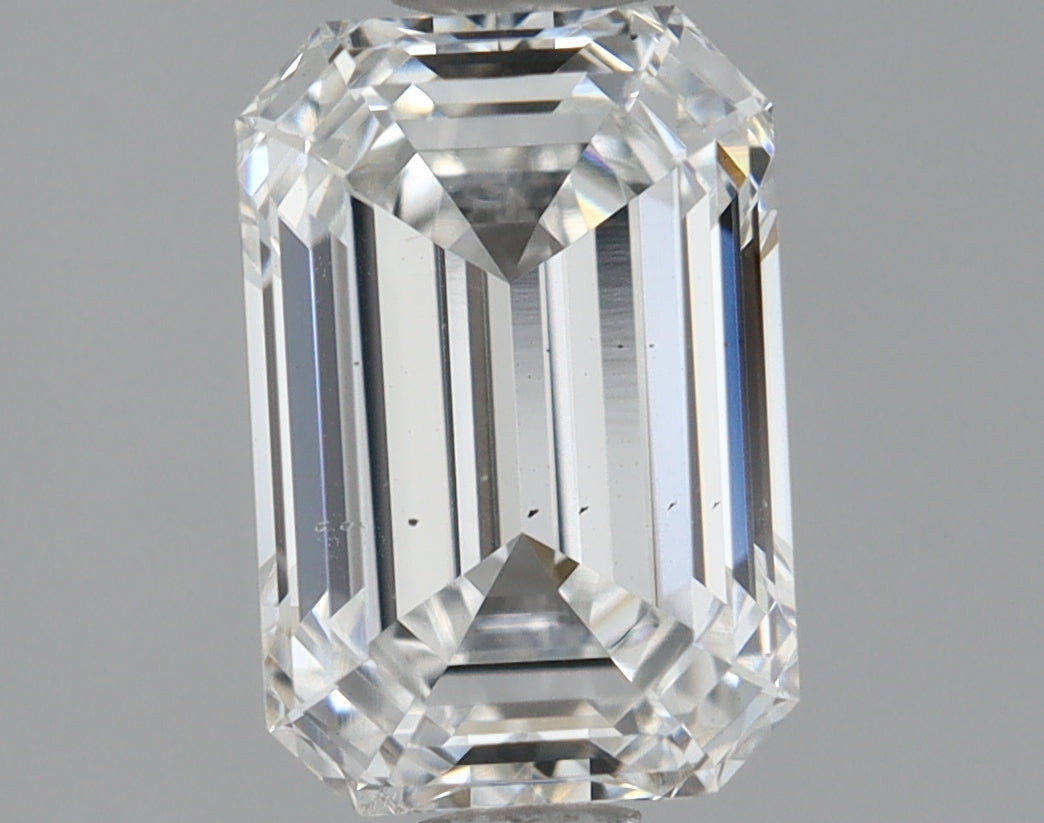 1.32 Carat Emerald Shaped Excellent Cut VS2 IGI Certified Lab Grown Diamond
