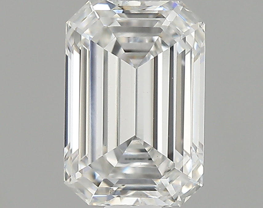 0.84 Carat Emerald Shaped Ideal Cut VS1 IGI Certified Lab Grown Diamond