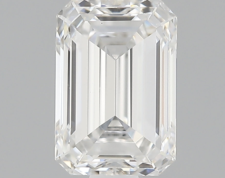 0.84 Carat Emerald Shaped Ideal Cut VS1 IGI Certified Lab Grown Diamond