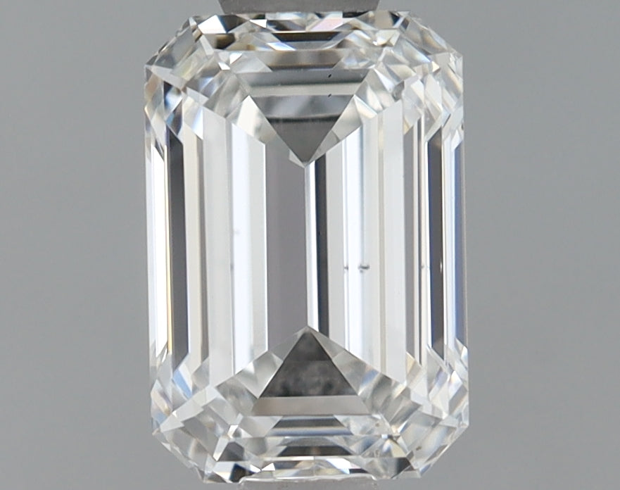 0.86 Carat Emerald Shaped Ideal Cut VS1 IGI Certified Lab Grown Diamond
