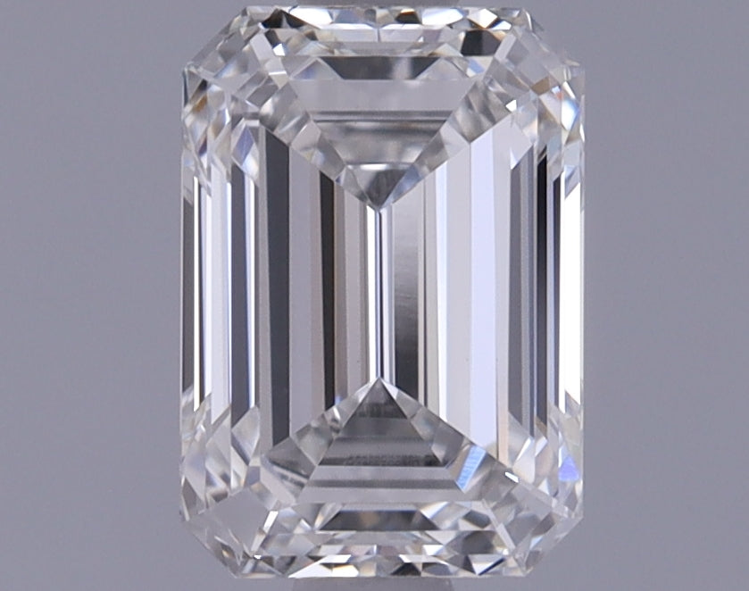 1.14 Carat Emerald Shaped Ideal Cut VVS2 IGI Certified Lab Grown Diamond