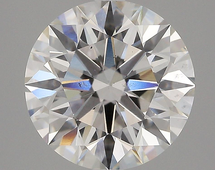 3.47 Carat Round Shaped Ideal Cut SI1 IGI Certified Lab Grown Diamond