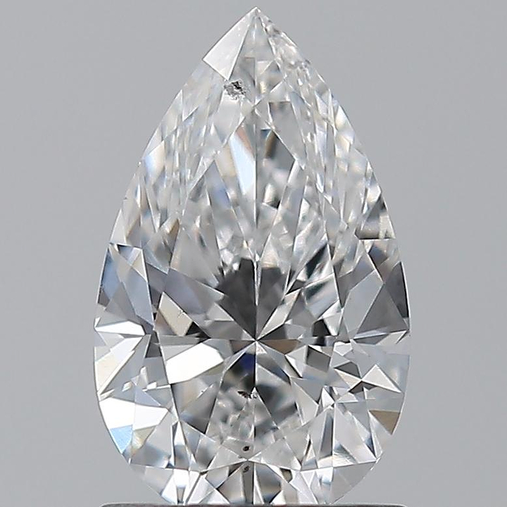 1.08 Carat Pear Shaped Very Good Cut SI1 IGI Certified Lab Grown Diamond
