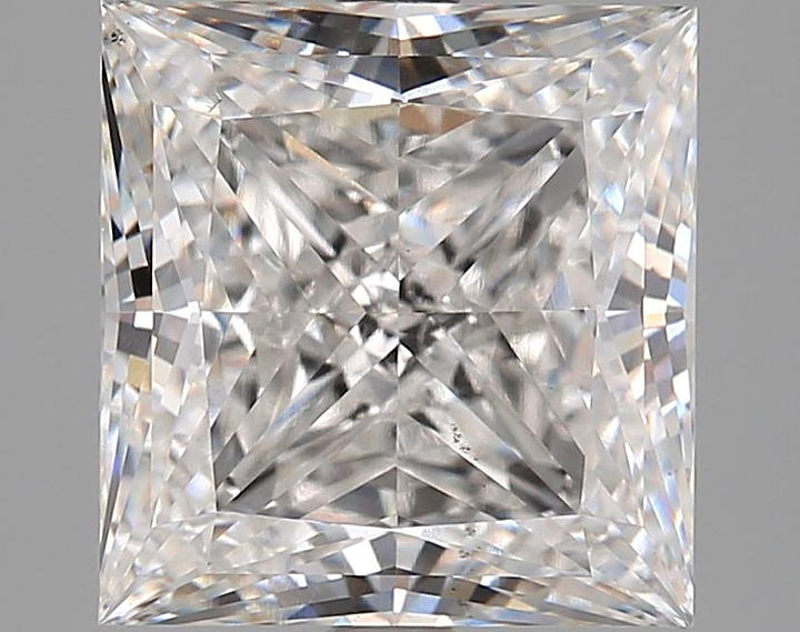 4.71 Carat Princess Shaped Very Good Cut VS2 IGI Certified Lab Grown Diamond