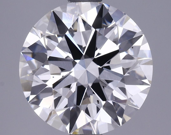 2.13 Carat Round Shaped Excellent Cut VS2 GIA Certified Lab Grown Diamond