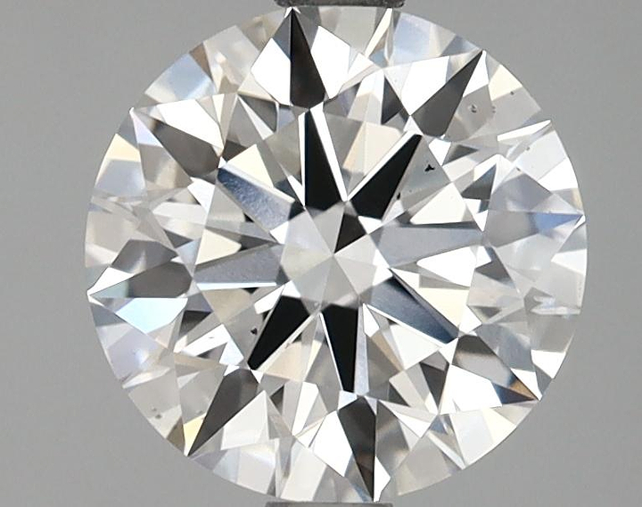 2.01 Carat Round Shaped Excellent Cut SI1 GIA Certified Lab Grown Diamond