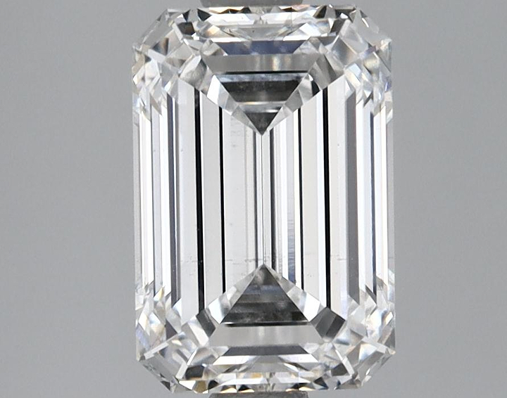 2.16 Carat Emerald Shaped Ideal Cut VS2 GIA Certified Lab Grown Diamond