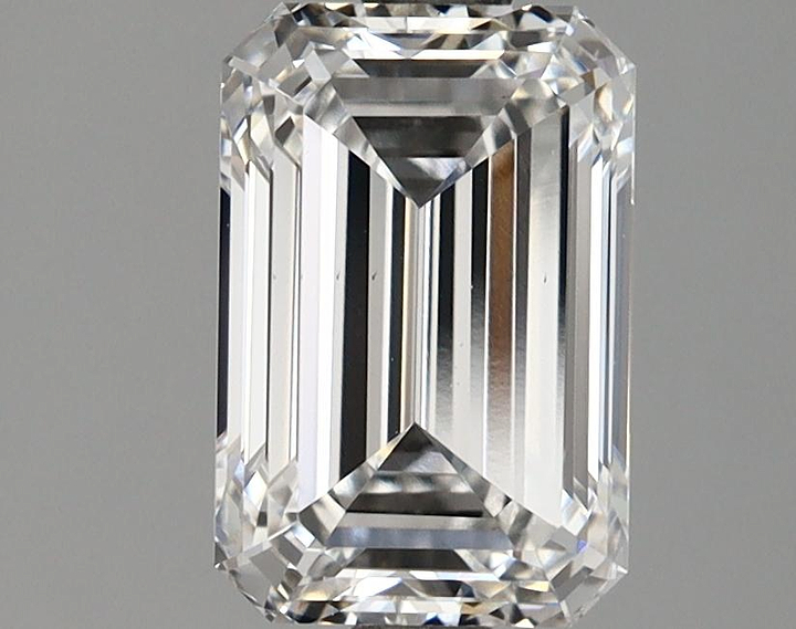 2.06 Carat Emerald Shaped Excellent Cut VS2 GIA Certified Lab Grown Diamond