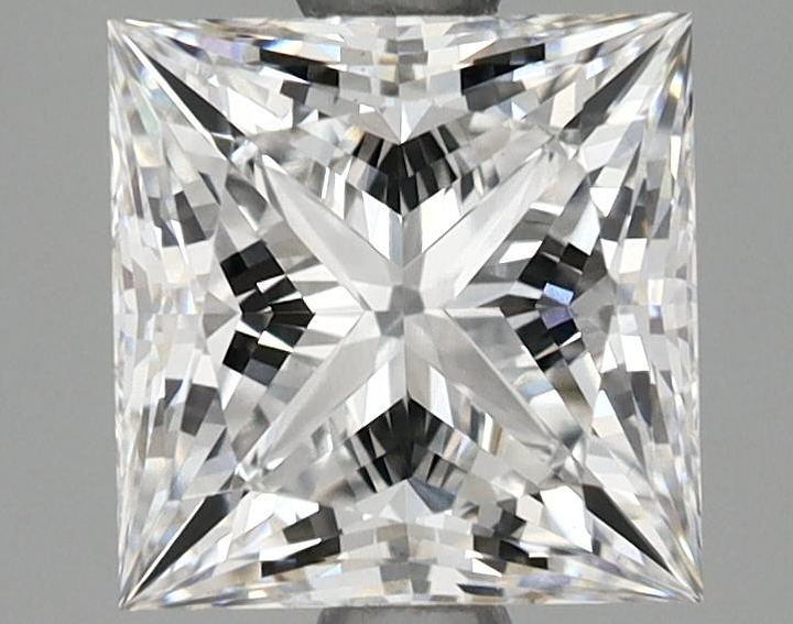 1.69 Carat Princess Shaped Very Good Cut VS1 GIA Certified Lab Grown Diamond