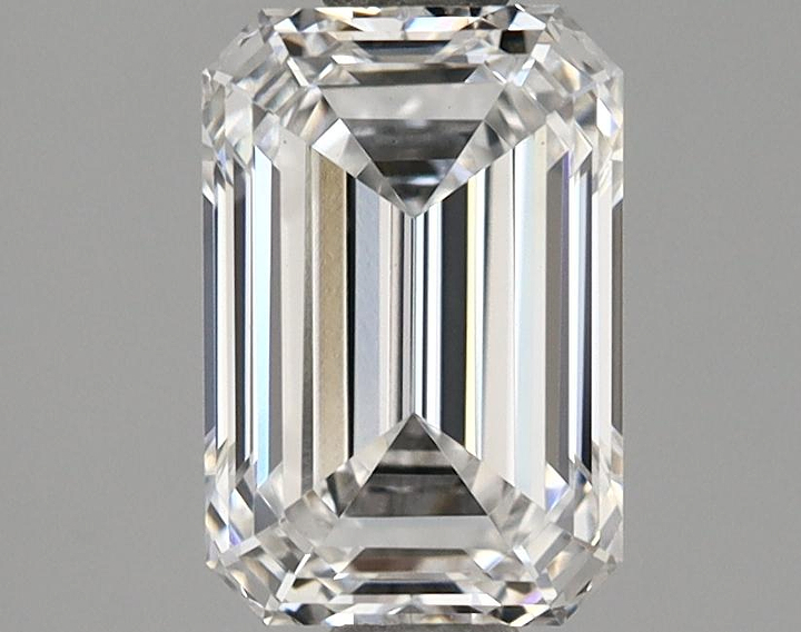 1.08 Carat Emerald Shaped Very Good Cut VVS2 GIA Certified Lab Grown Diamond