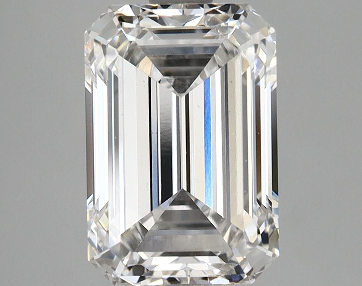 3.02 Carat Emerald Shaped Ideal Cut VS1 GIA Certified Lab Grown Diamond