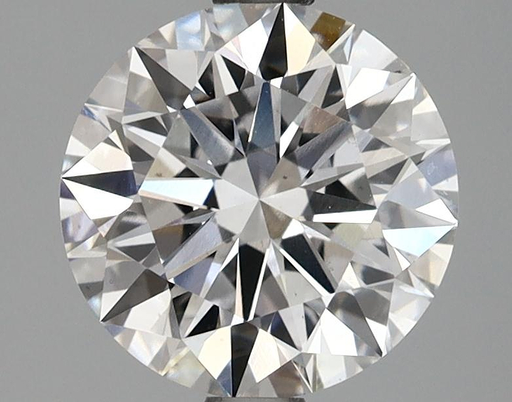 2.18 Carat Round Shaped Excellent Cut VS2 GIA Certified Lab Grown Diamond