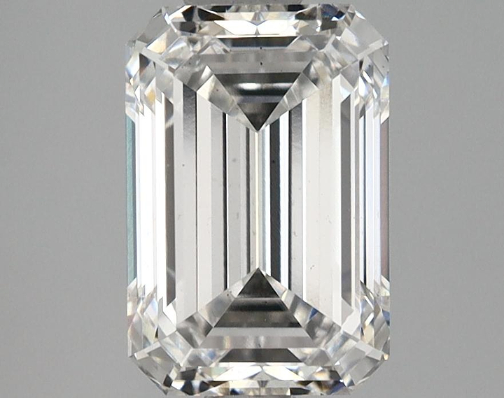 2.07 Carat Emerald Shaped Ideal Cut VS2 GIA Certified Lab Grown Diamond