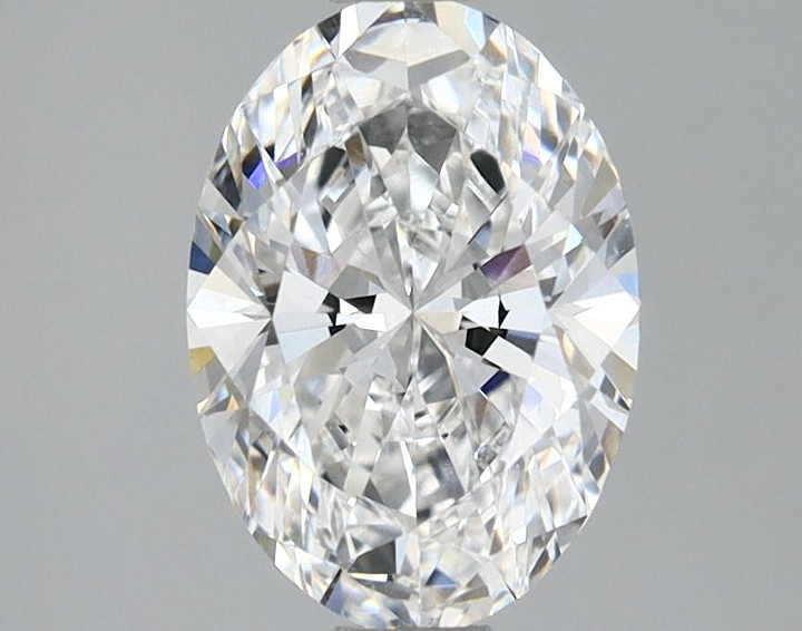 1.63 Carat Oval Shaped Very Good Cut VS1 GIA Certified Lab Grown Diamond