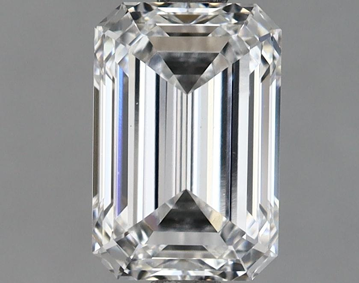 1.68 Carat Emerald Shaped Ideal Cut VS1 GIA Certified Lab Grown Diamond