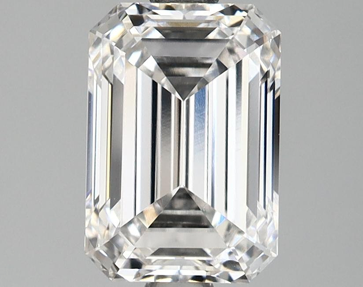 2.05 Carat Emerald Shaped Ideal Cut VVS2 GIA Certified Lab Grown Diamond