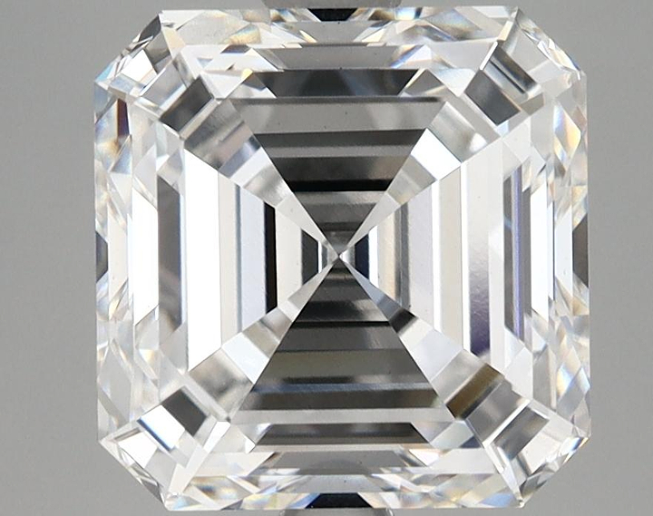 4.55 Carat Asscher Shaped Ideal Cut VS1 GIA Certified Lab Grown Diamond