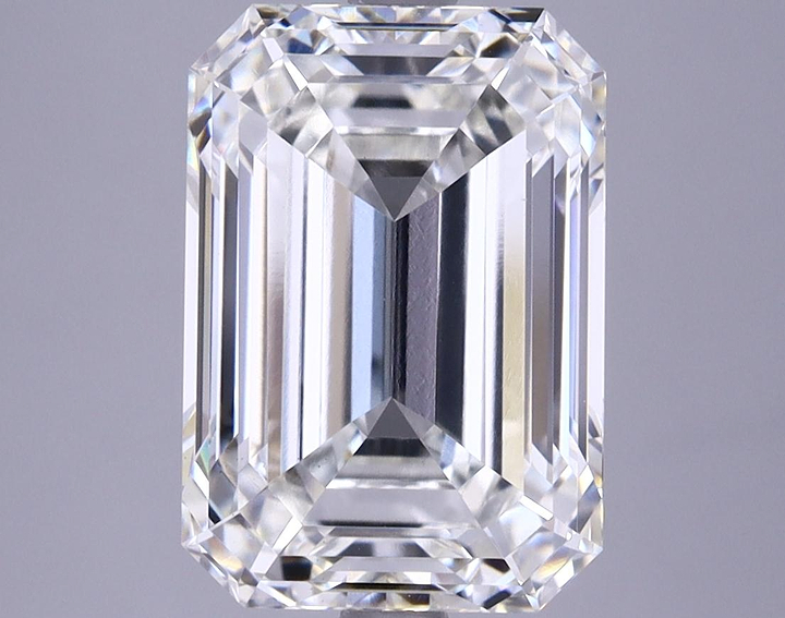5.01 Carat Emerald Shaped Ideal Cut VS1 GIA Certified Lab Grown Diamond