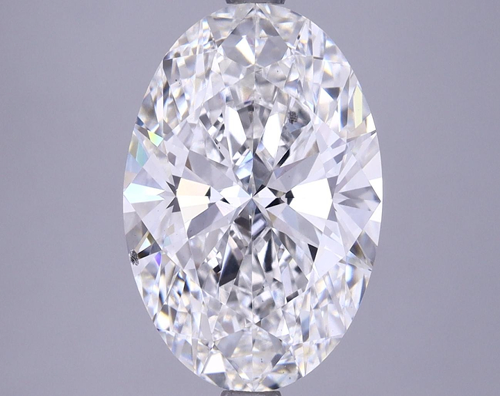 4.42 Carat Oval Shaped Excellent Cut SI1 GIA Certified Lab Grown Diamond