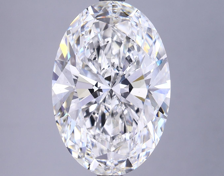 5.42 Carat Oval Shaped Excellent Cut VS2 GIA Certified Lab Grown Diamond