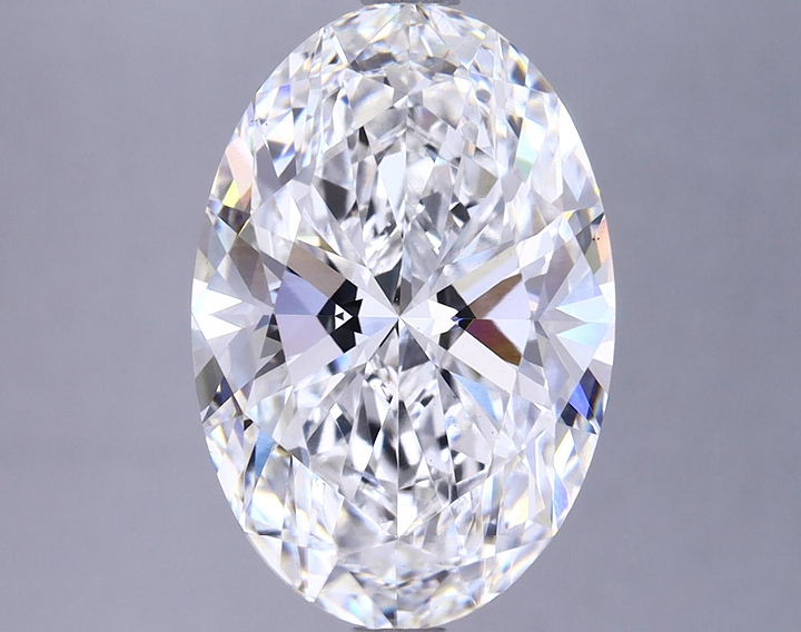 5.24 Carat Oval Shaped Excellent Cut VS2 GIA Certified Lab Grown Diamond