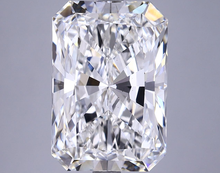6.34 Carat Radiant Shaped Ideal Cut VS2 GIA Certified Lab Grown Diamond