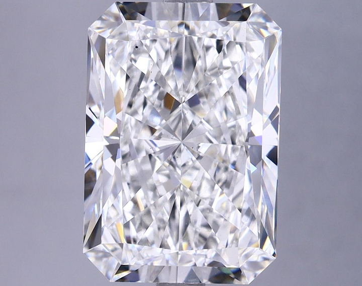 5.74 Carat Radiant Shaped Ideal Cut VS2 GIA Certified Lab Grown Diamond