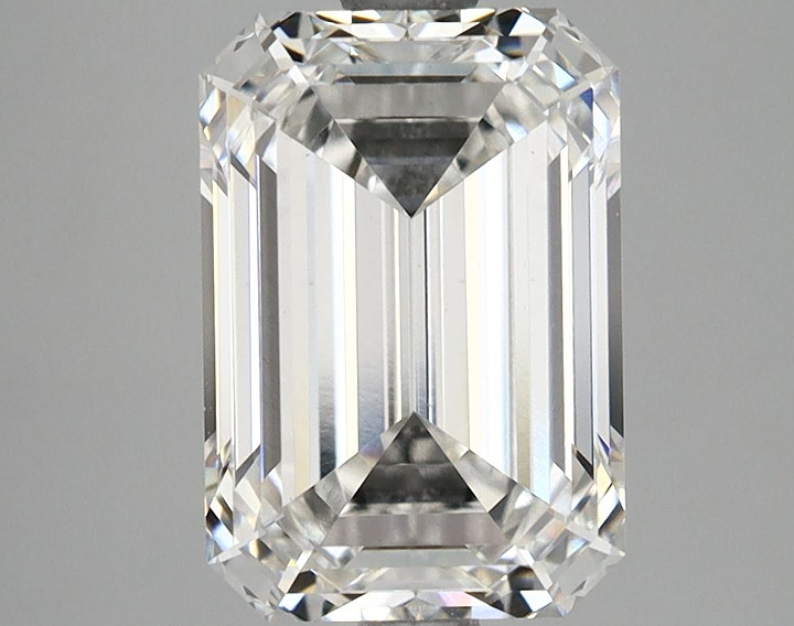 3.39 Carat Emerald Shaped Ideal Cut VS2 GIA Certified Lab Grown Diamond