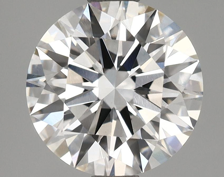 1.7 Carat Round Shaped Excellent Cut VVS2 GIA Certified Lab Grown Diamond