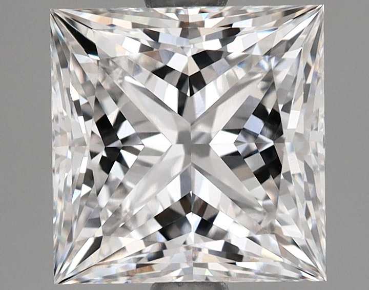 2.69 Carat Princess Shaped Ideal Cut VVS2 GIA Certified Lab Grown Diamond