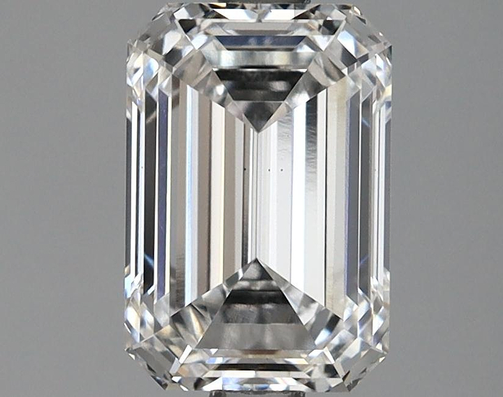 2.09 Carat Emerald Shaped Ideal Cut VS2 GIA Certified Lab Grown Diamond