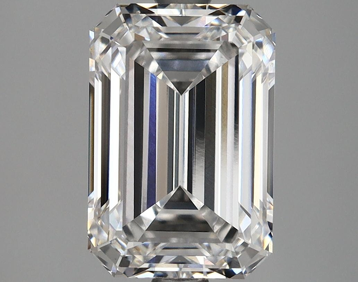 3.13 Carat Emerald Shaped Ideal Cut VS1 GIA Certified Lab Grown Diamond