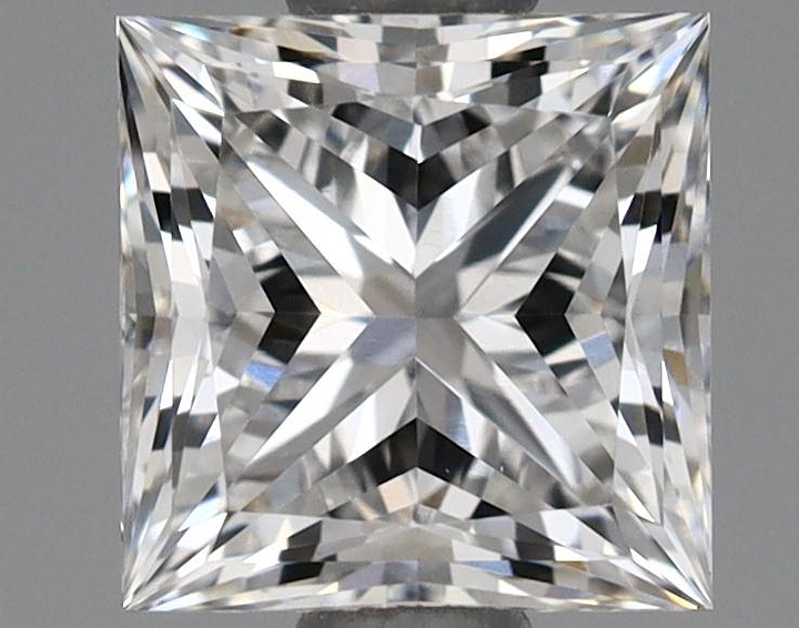 1.06 Carat Princess Shaped Very Good Cut VVS2 GIA Certified Lab Grown Diamond