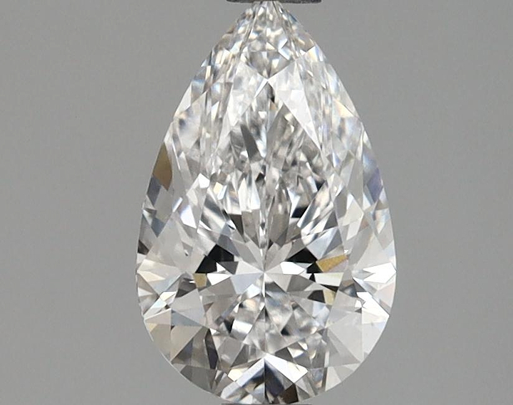 1.08 Carat Pear Shaped Ideal Cut VS1 GIA Certified Lab Grown Diamond