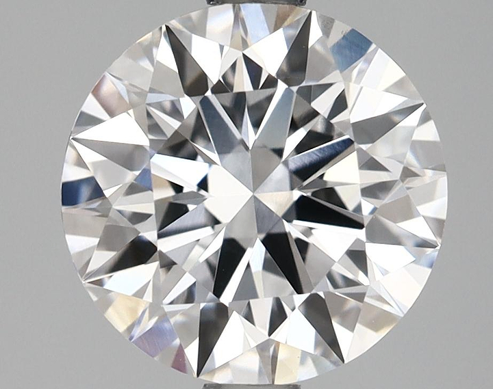 2.03 Carat Round Shaped Excellent Cut VS1 GIA Certified Lab Grown Diamond