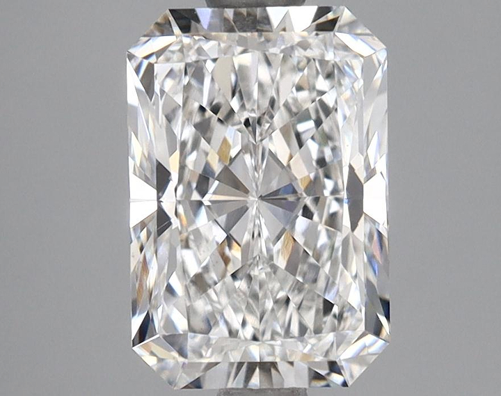 2.11 Carat Radiant Shaped Ideal Cut VS1 GIA Certified Lab Grown Diamond