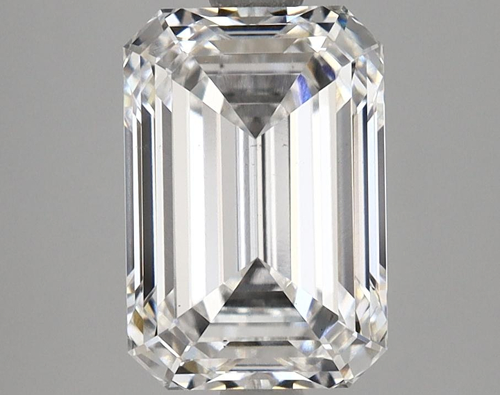 2.69 Carat Emerald Shaped Ideal Cut VS2 GIA Certified Lab Grown Diamond