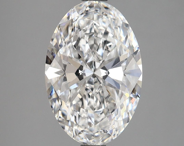 2.69 Carat Oval Shaped Excellent Cut SI1 GIA Certified Lab Grown Diamond