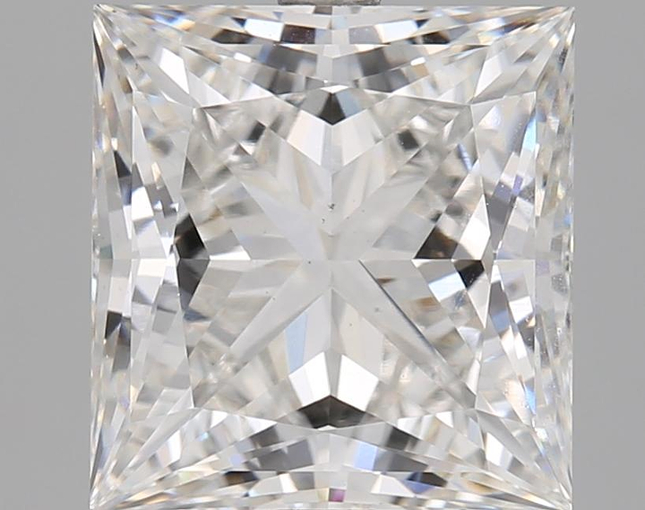 4.05 Carat Princess Shaped Very Good Cut VS1 GIA Certified Lab Grown Diamond