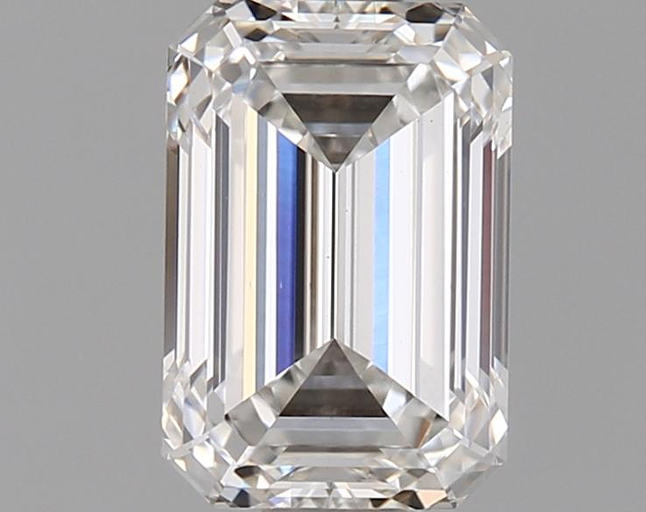 1.05 Carat Emerald Shaped Ideal Cut VS1 GIA Certified Lab Grown Diamond