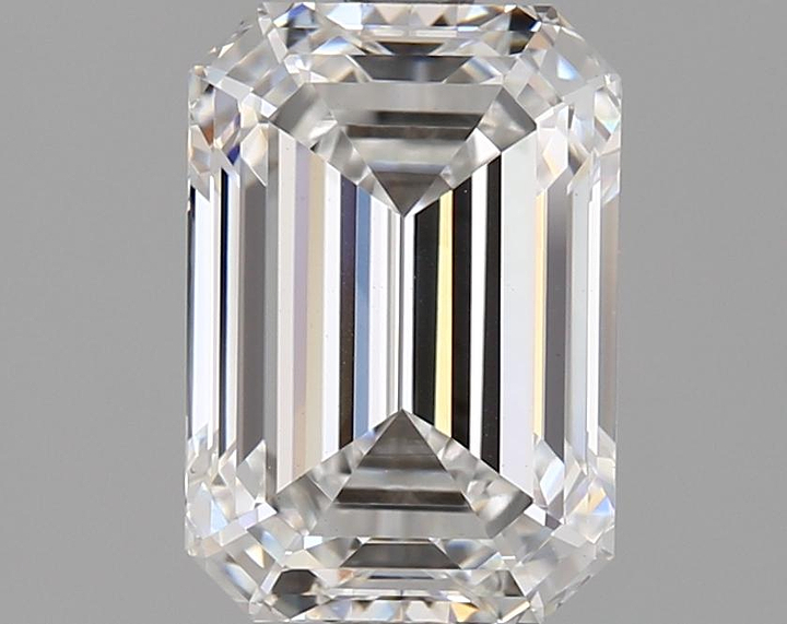 2.06 Carat Emerald Shaped Very Good Cut VS1 GIA Certified Lab Grown Diamond
