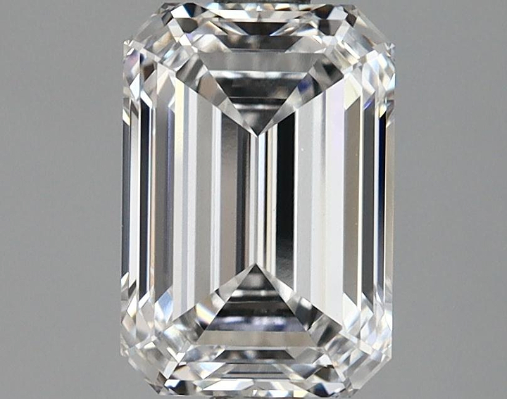 2.04 Carat Emerald Shaped Ideal Cut VS1 GIA Certified Lab Grown Diamond