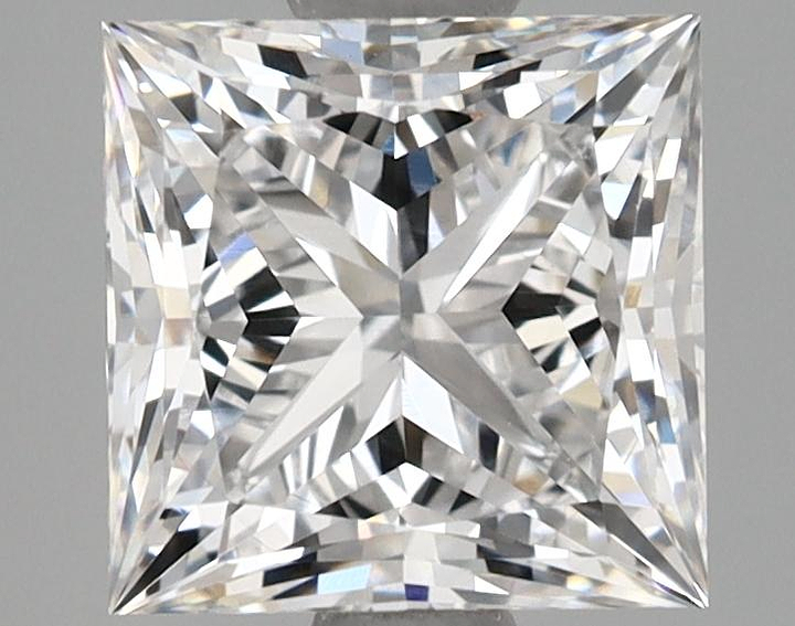 2.13 Carat Princess Shaped Ideal Cut VVS2 GIA Certified Lab Grown Diamond