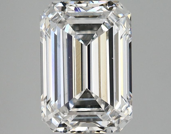 2.17 Carat Emerald Shaped Ideal Cut VS1 GIA Certified Lab Grown Diamond