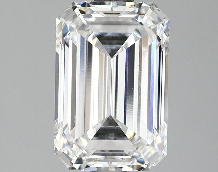2.08 Carat Emerald Shaped Excellent Cut VS1 GIA Certified Lab Grown Diamond