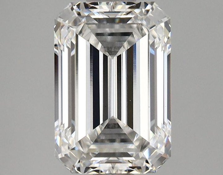 2.1 Carat Emerald Shaped Very Good Cut VS1 GIA Certified Lab Grown Diamond
