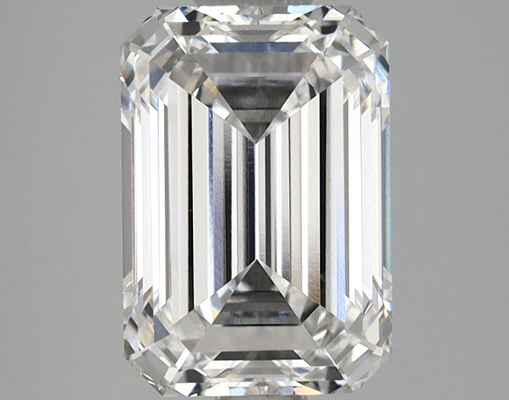 2.12 Carat Emerald Shaped Very Good Cut VS1 GIA Certified Lab Grown Diamond