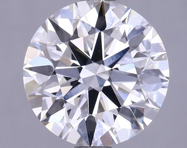 2.07 Carat Round Shaped Excellent Cut VS1 GIA Certified Lab Grown Diamond