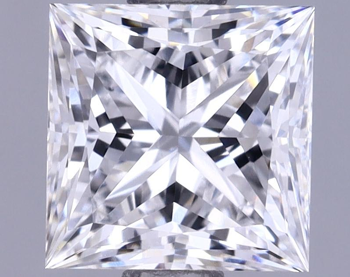 1.06 Carat Princess Shaped Very Good Cut VS1 GIA Certified Lab Grown Diamond