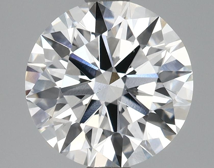 2.11 Carat Round Shaped Excellent Cut VS2 GIA Certified Lab Grown Diamond